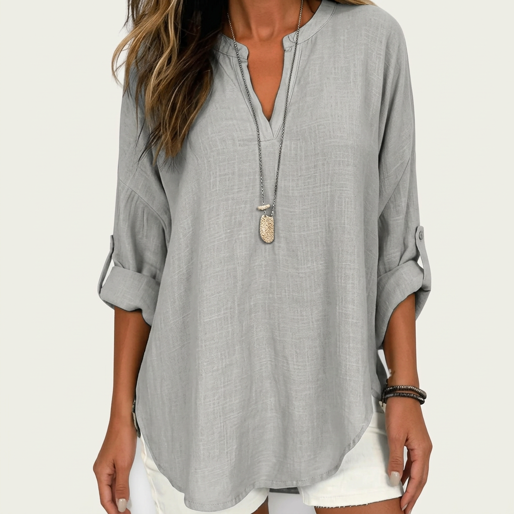 PENELOPE | Linned-look Bluse