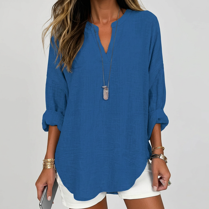 PENELOPE | Linned-look Bluse