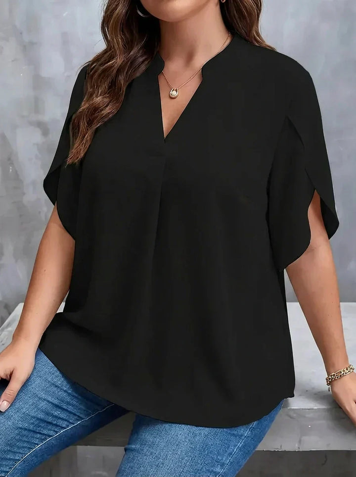 Seraphina | Sofistikeret Bluse med Skræddersyet Design
