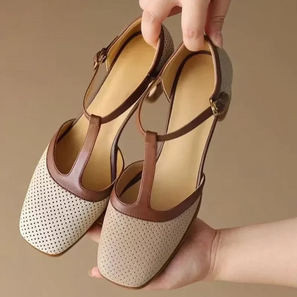 Harlow Mid Heel Sko