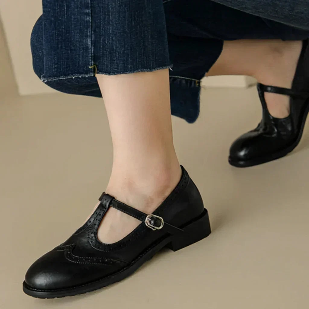Iona | Elegant T-Strap Mary Janes