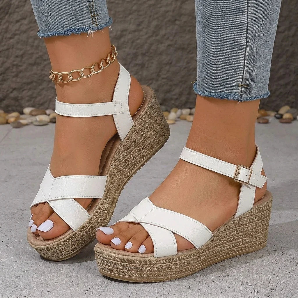 Eleni | Wedge Sandaler