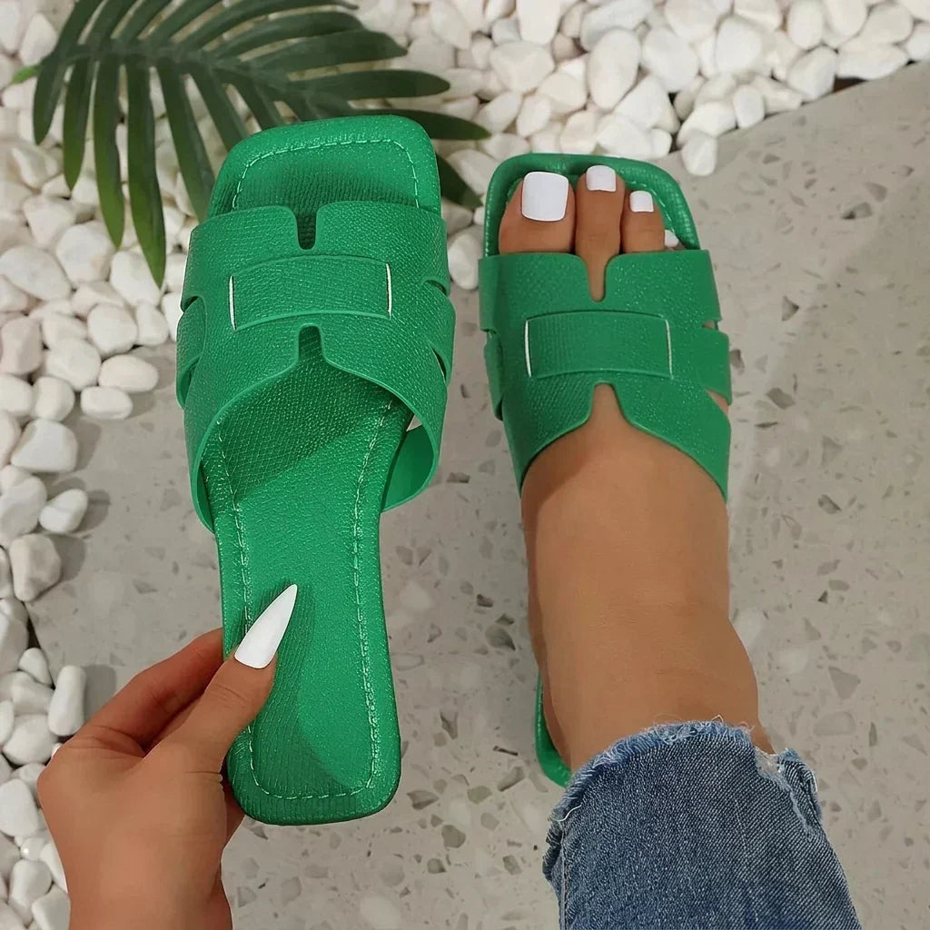 Tegan | Slides Sandaler