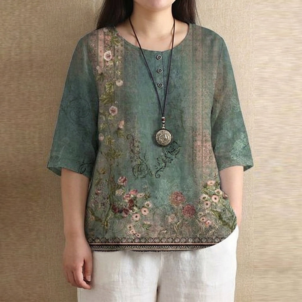 Arabella | Retro-inspireret Bluse