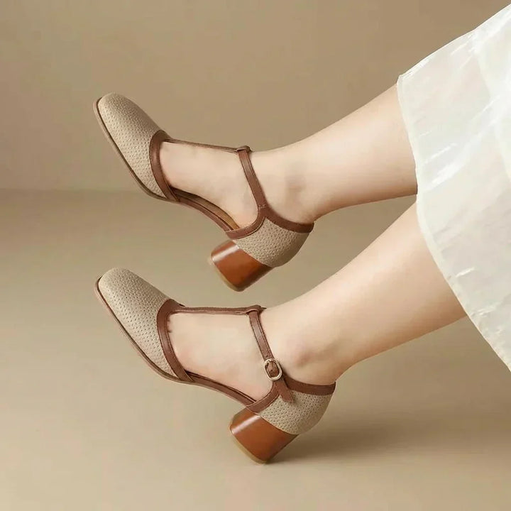 Harlow Mid Heel Sko