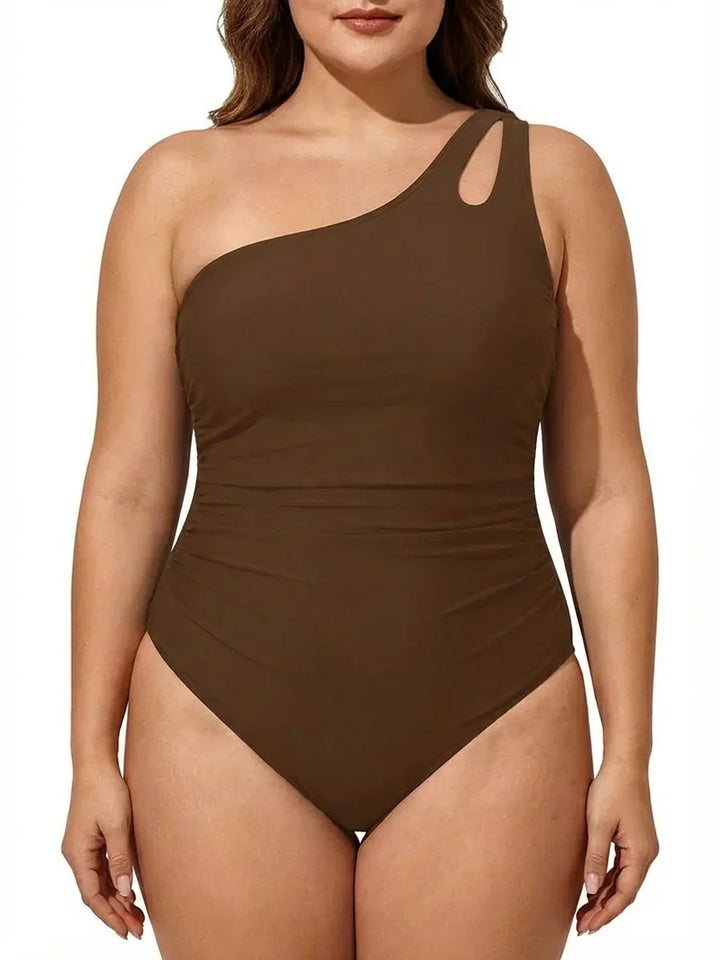 Saffron | Din Flatterende One-Shoulder Badedragt Revolution