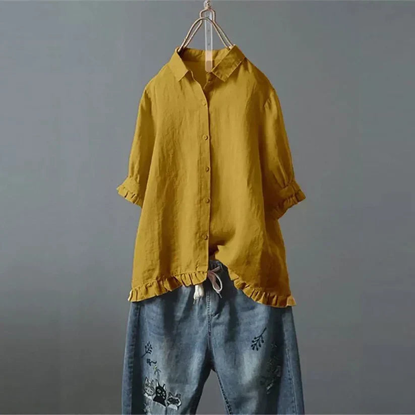 ANNA | Hverdag Ruffle Top