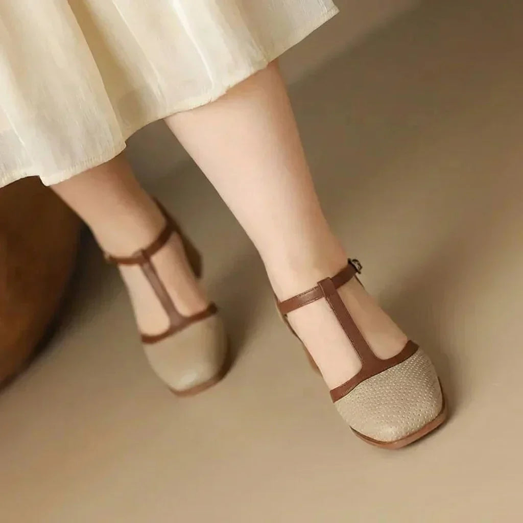 Harlow Mid Heel Sko