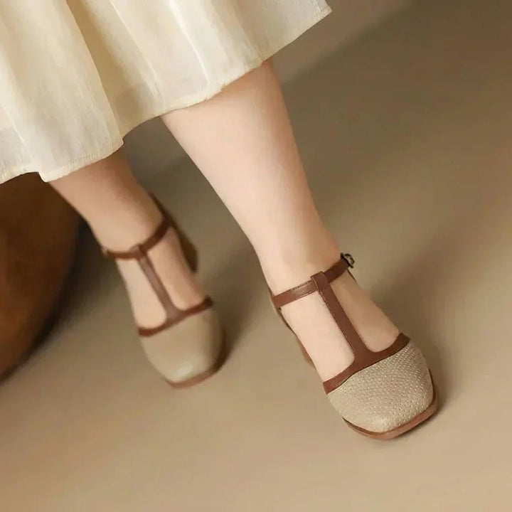 Harlow Mid Heel Sko