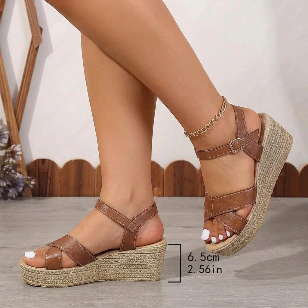 Eleni | Wedge Sandaler
