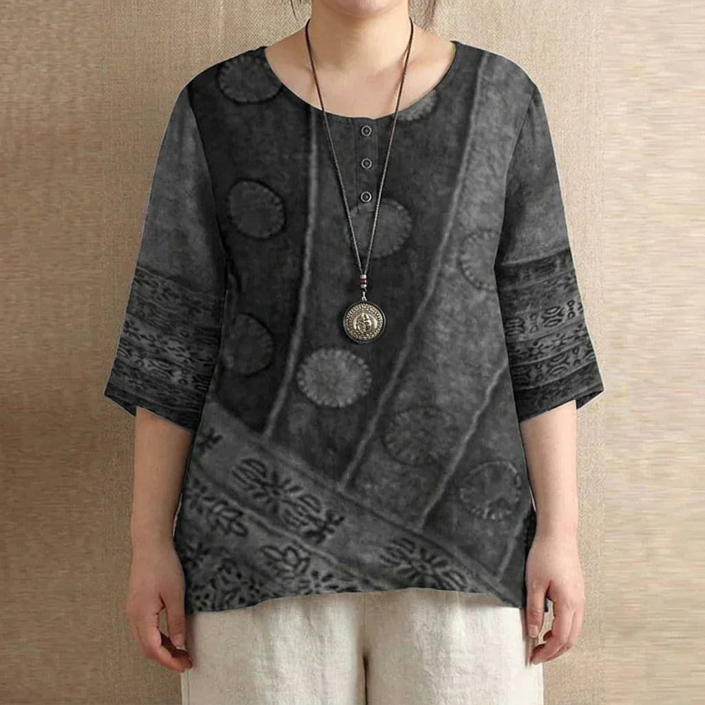 Arabella | Retro-inspireret Bluse