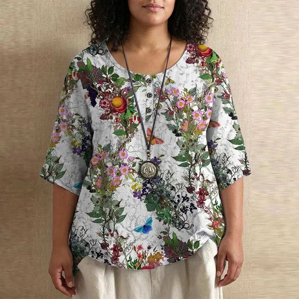 Arabella | Retro-inspireret Bluse