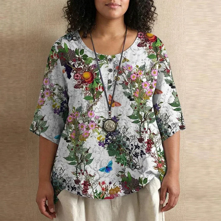 Arabella | Retro-inspireret Bluse