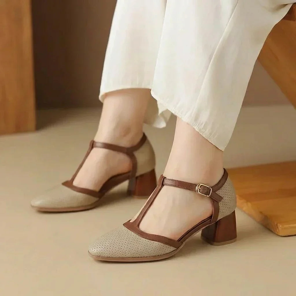 Harlow Mid Heel Sko