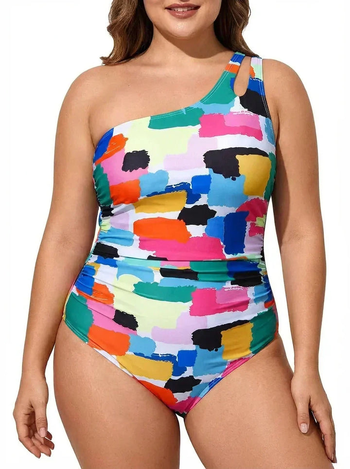 Saffron | Din Flatterende One-Shoulder Badedragt Revolution
