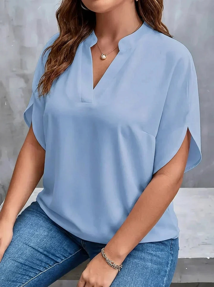 Seraphina | Sofistikeret Bluse med Skræddersyet Design