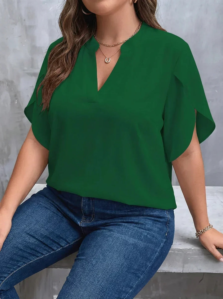 Seraphina | Sofistikeret Bluse med Skræddersyet Design