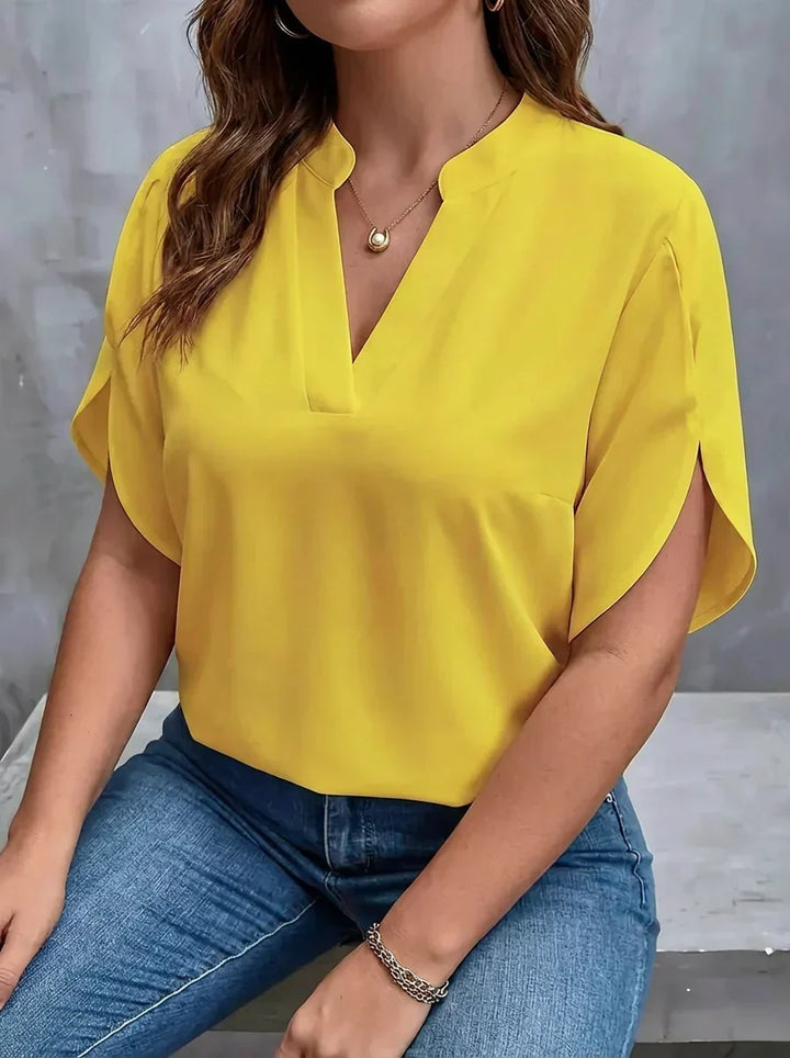 Seraphina | Sofistikeret Bluse med Skræddersyet Design