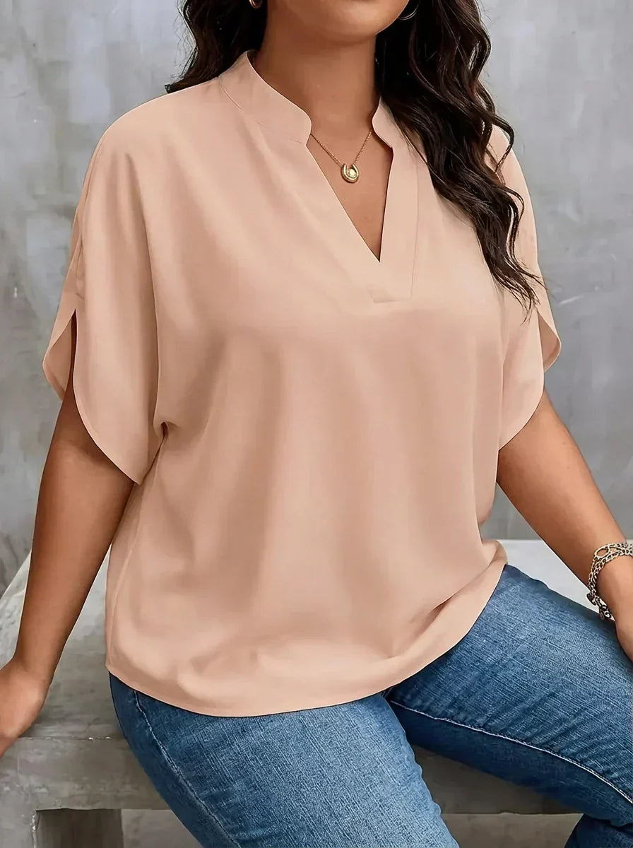 Seraphina | Sofistikeret Bluse med Skræddersyet Design
