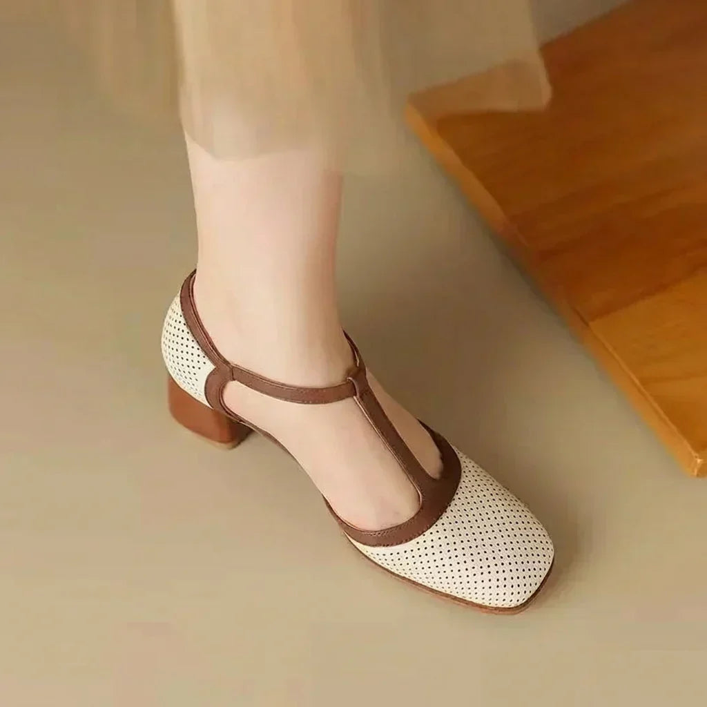 Harlow Mid Heel Sko