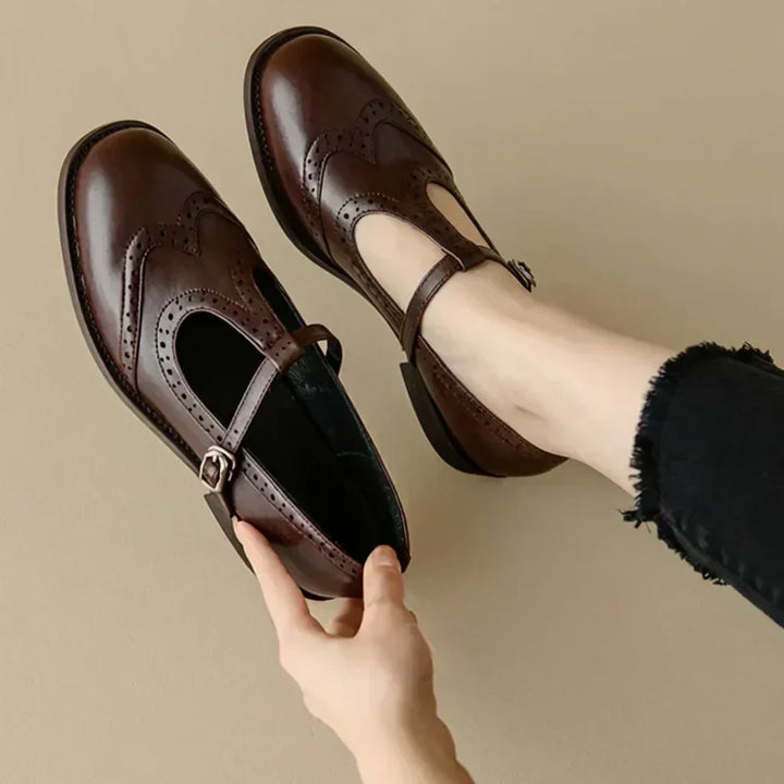 Iona | Elegant T-Strap Mary Janes