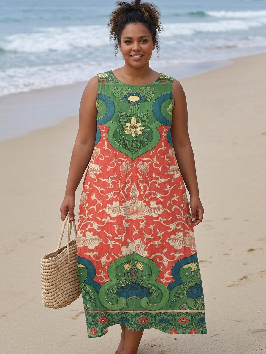 Wanda Bohemian Midi Kjole