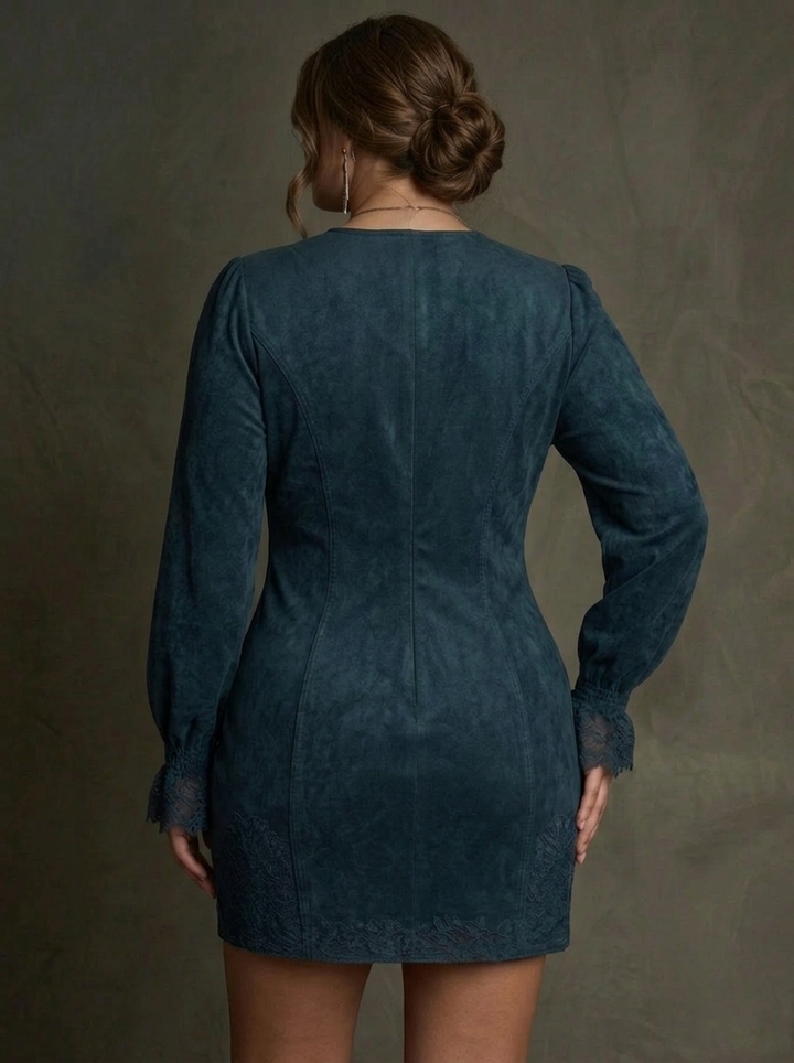 Laisa | Suede Mini Kjole