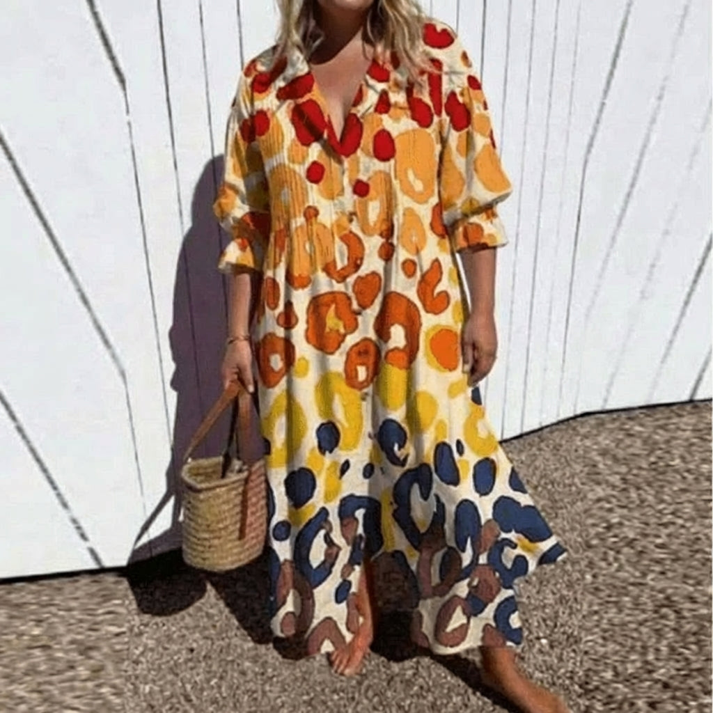 Nadya | Elegant Bohemian Kjole