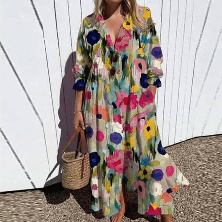 Nadya | Elegant Bohemian Kjole