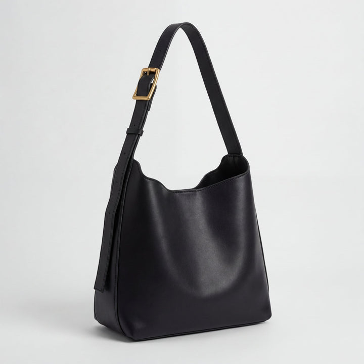 Saoirse – Elegant Læder Skuldertaske