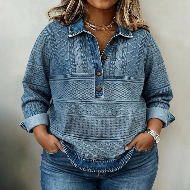 Vintage Casual Bluse