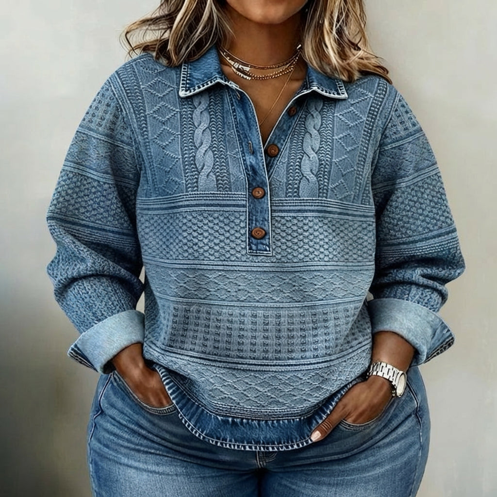Vintage Casual Bluse