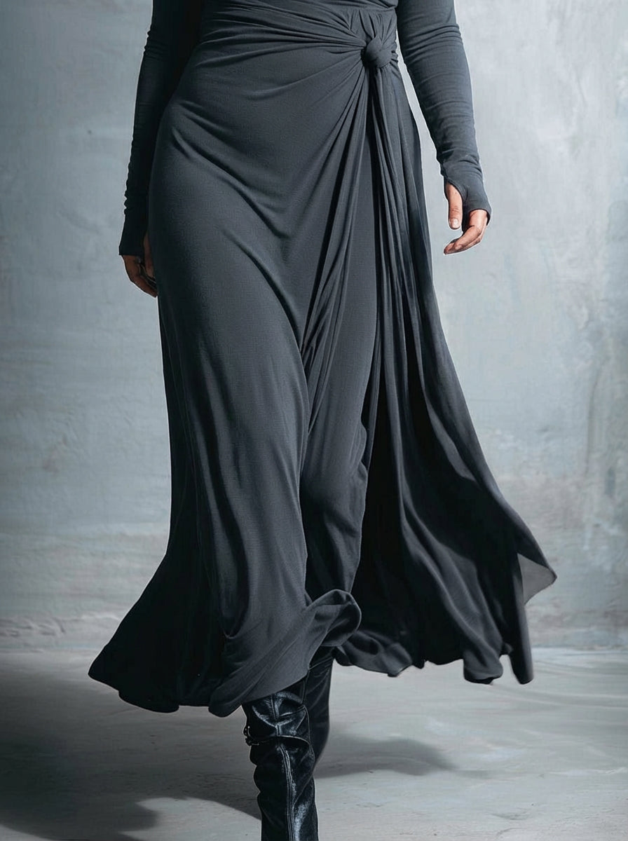 SELMA | SIDE KNOT MAXI KJOLE