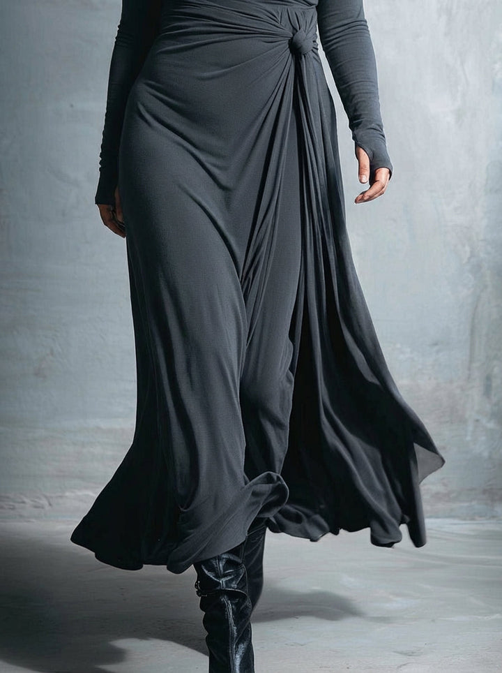 SELMA | SIDE KNOT MAXI KJOLE