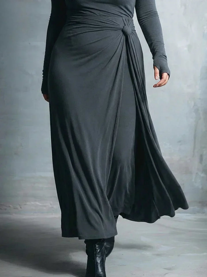 Anaïs ❘ Maxi kjole med sidesløjfe