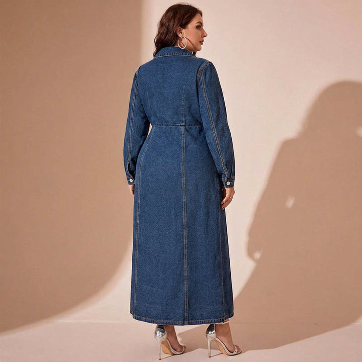 Wanda Denim Cardigan Kjole