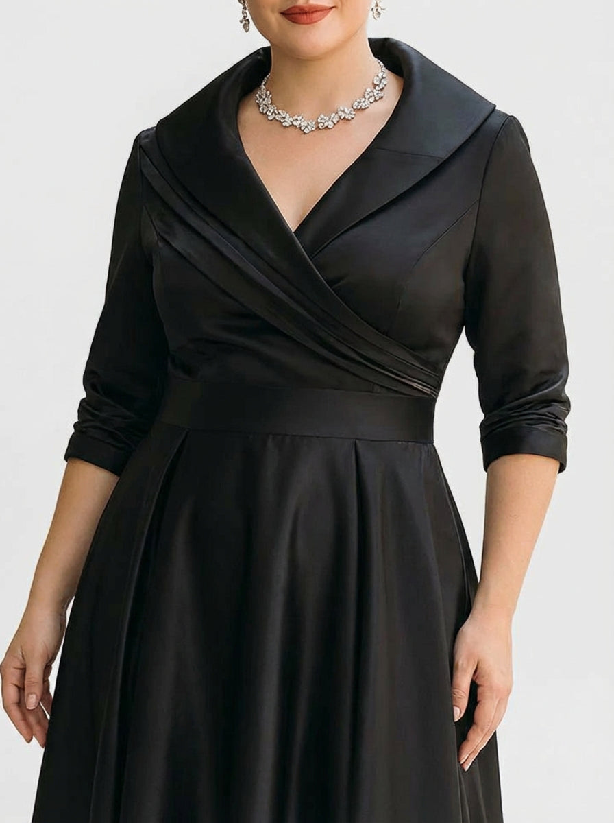 Nerissa - Elegant Midi Kjole