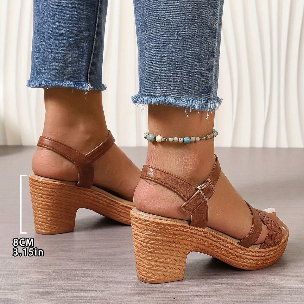 Paloma | Flettede Sandaler