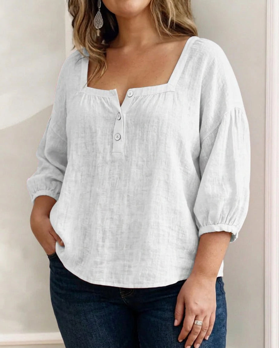 Sigrid | Puff Sleeve Bluse