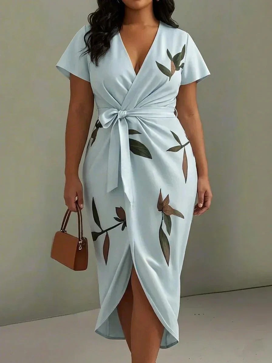 Ingrid | Elegant Wrap Kjole