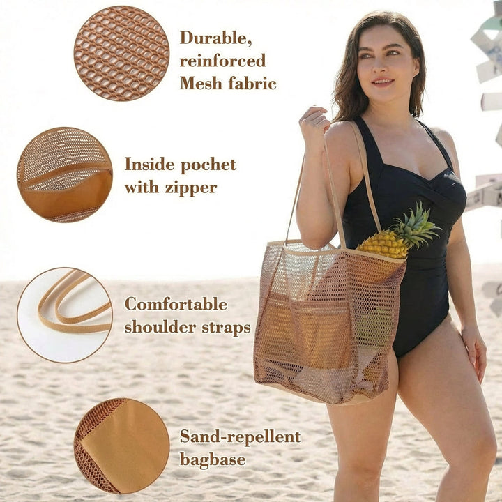 RHEA TOTE | DIN AFSLAPPENDE STRANDBAG TIL HVER SOMMER