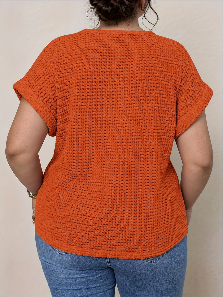 Violet | Detaljeret Strikket Top