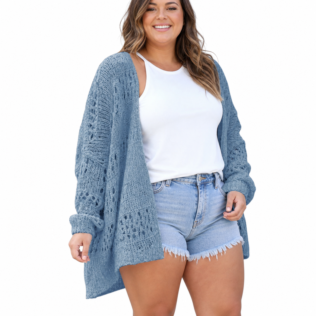 NAOMI | Letvægts Oversized Boho Sommer Cardigan
