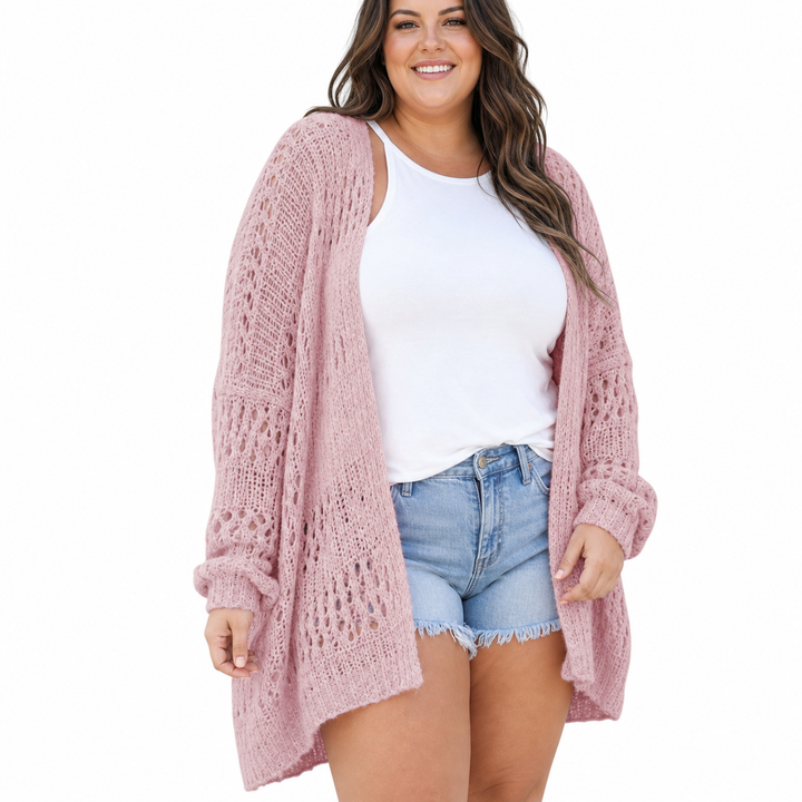 NAOMI | Letvægts Oversized Boho Sommer Cardigan