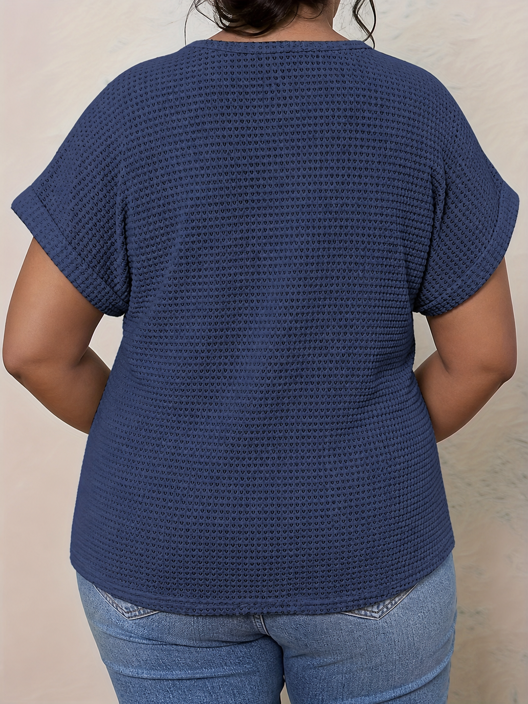 Violet | Detaljeret Strikket Top