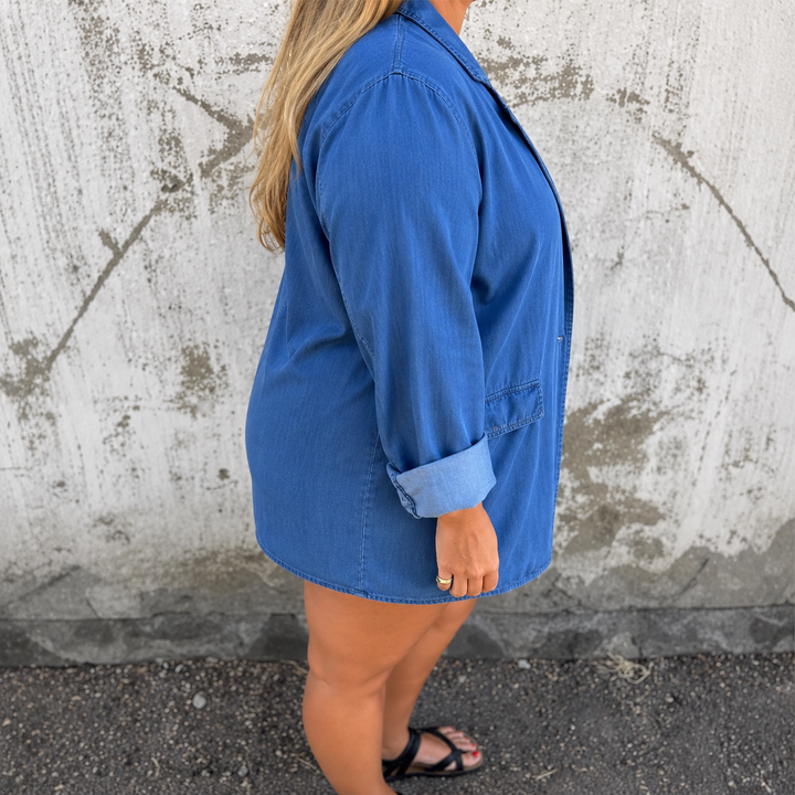 Sarah | Ukompliceret Denim Blazer