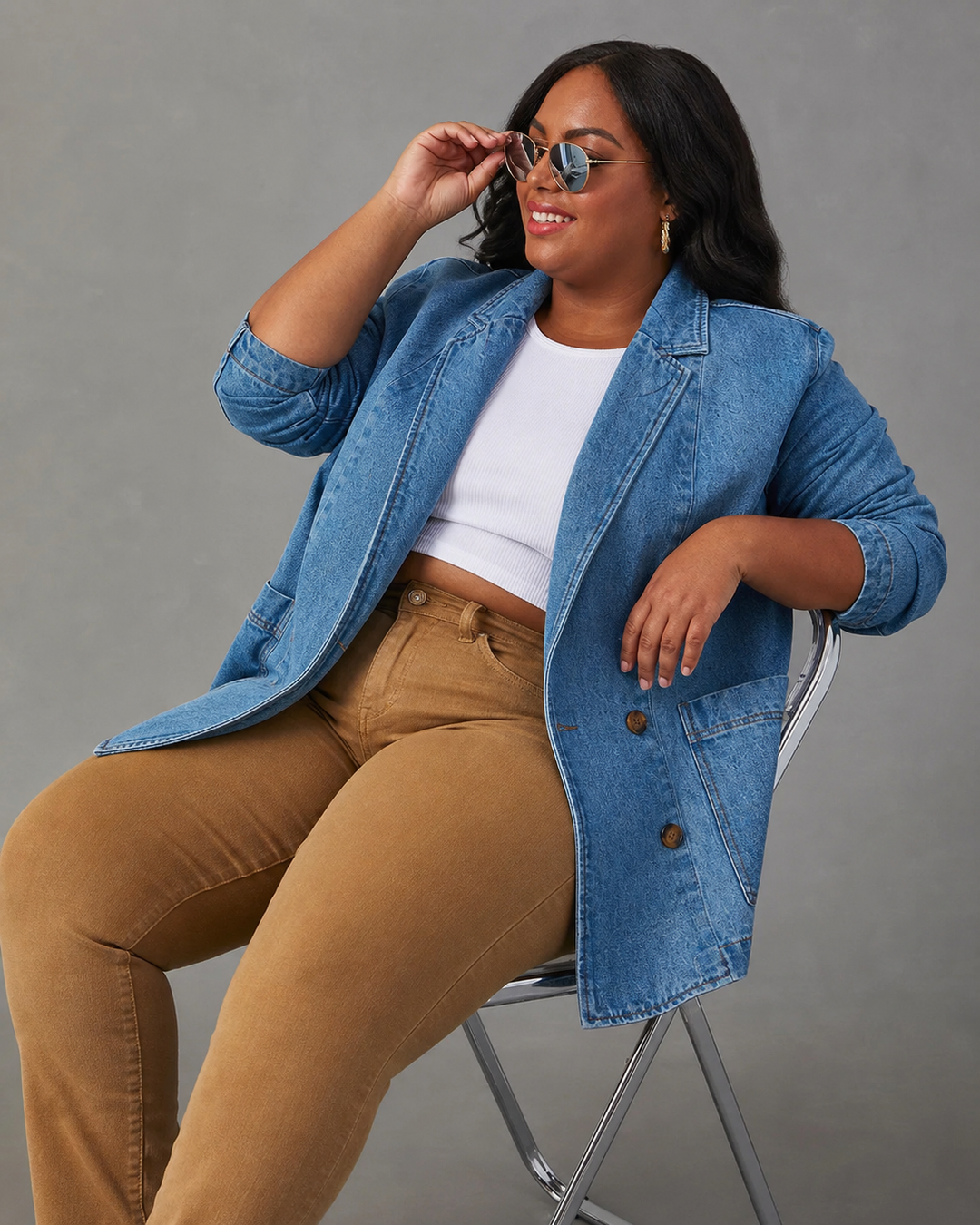 ALICE | Denim Blazer