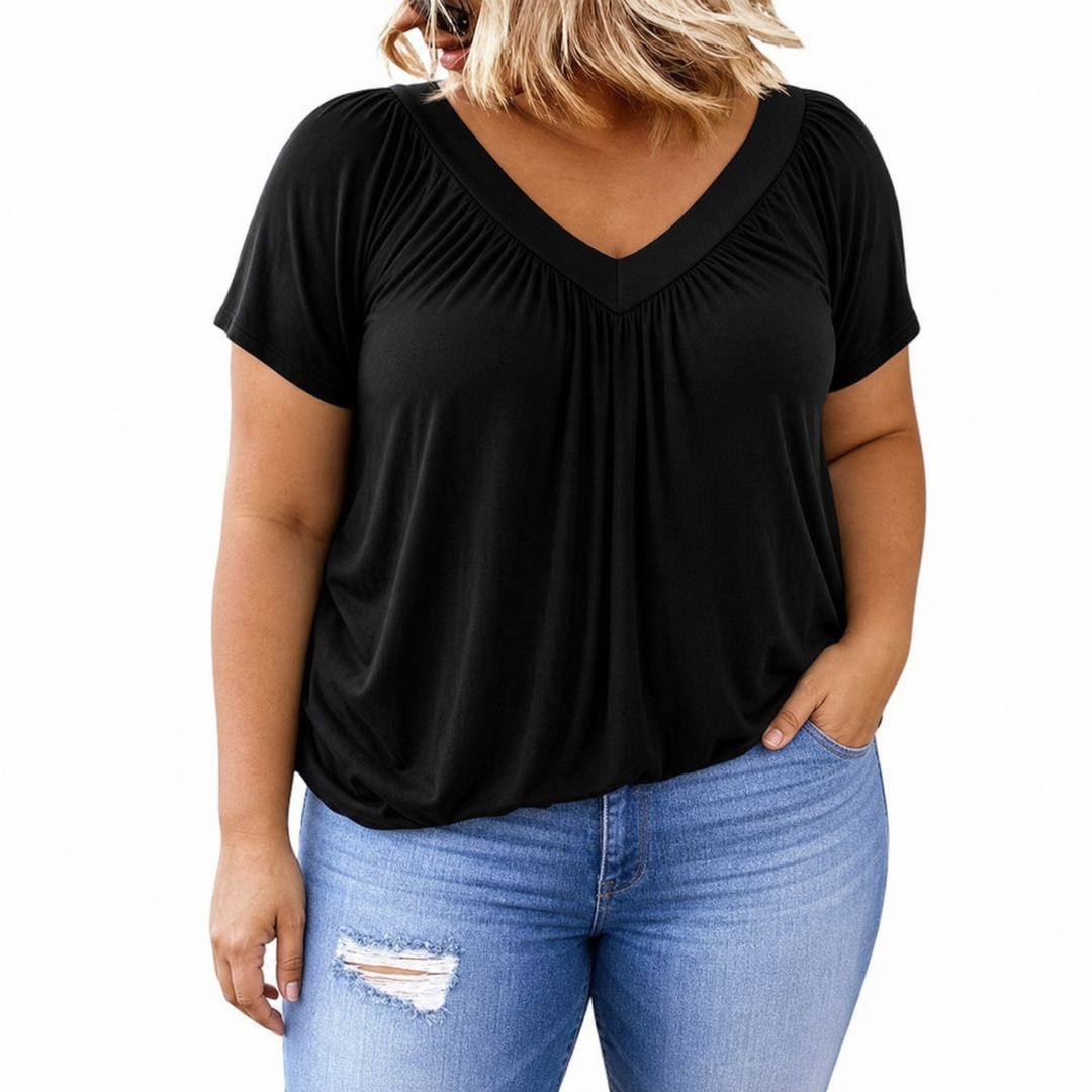 KENNEDY | Casual V-Hals Top