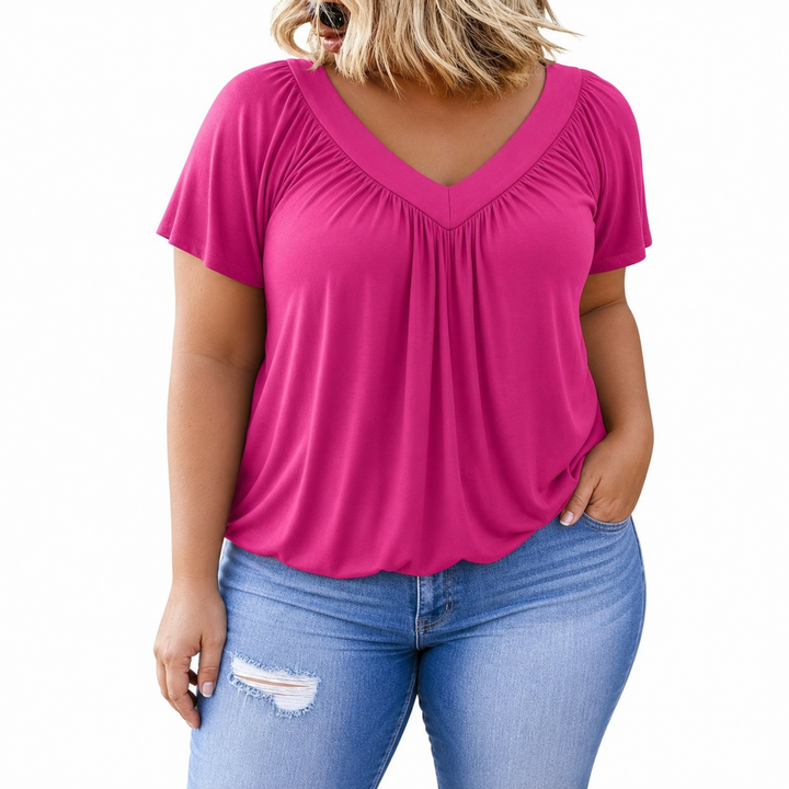KENNEDY | Casual V-Hals Top