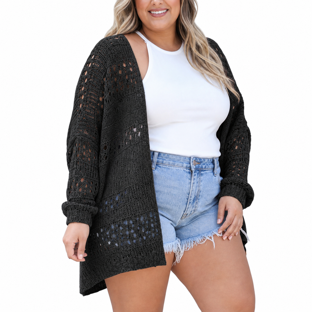 NAOMI | Letvægts Oversized Boho Sommer Cardigan